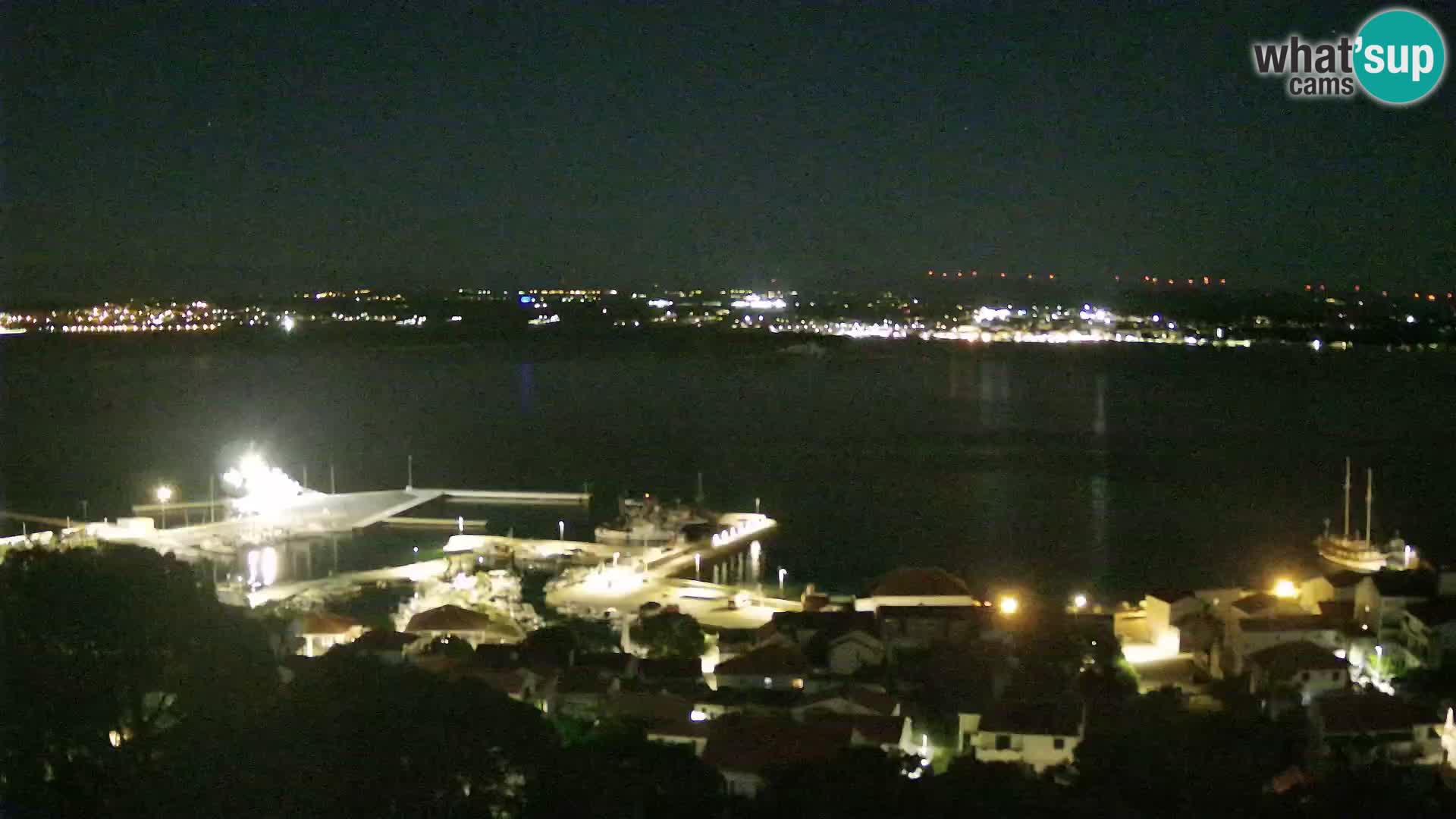 Tkon – Kalvaria – panorama del canale di Pašman