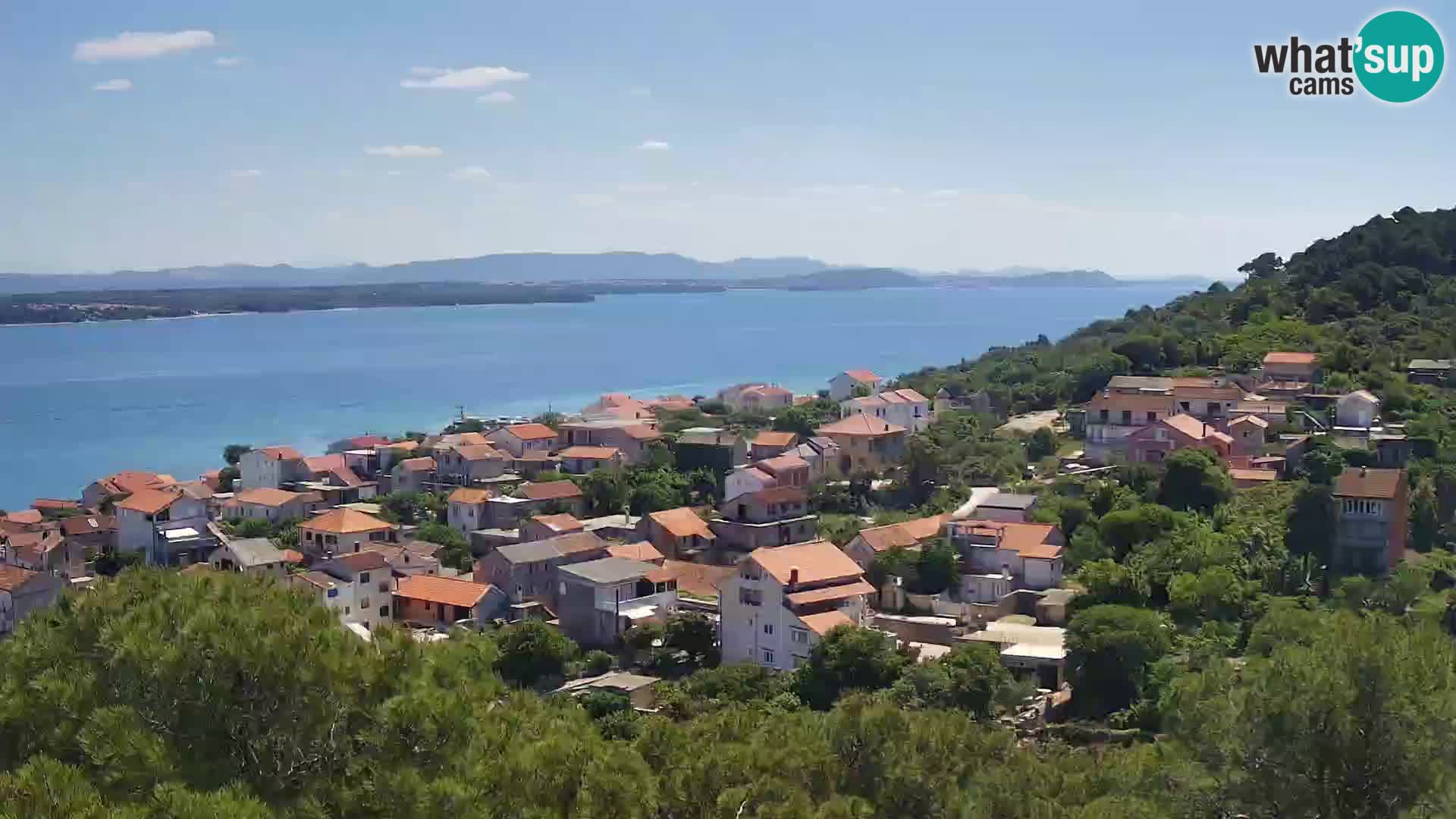 Tkon – Kalvarija – pogled na Pašmanski kanal