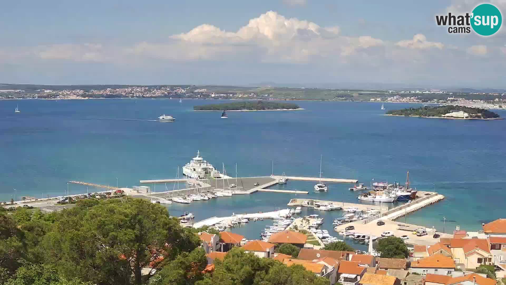 Tkon – Kalvaria – vista del canal de Pašman