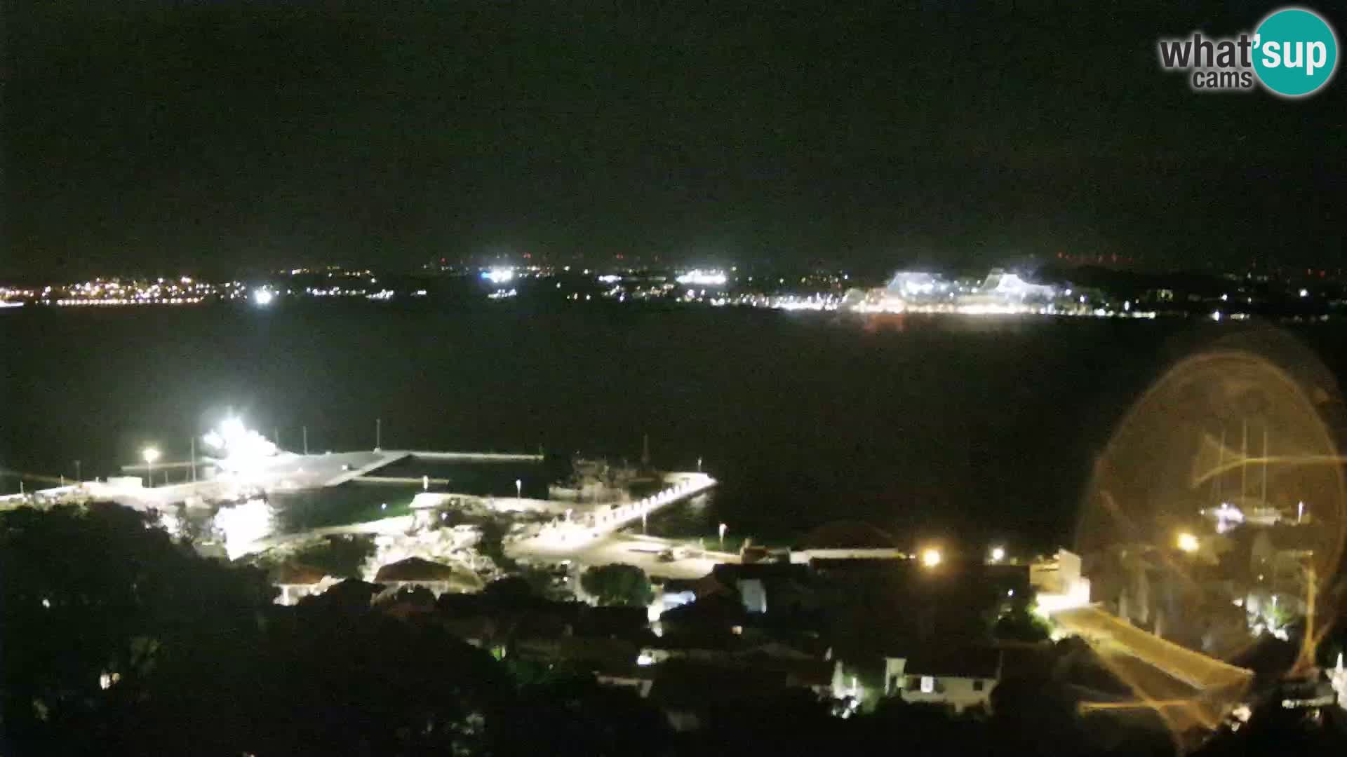 Tkon – Kalvaria – Blick auf Pašman Kanal