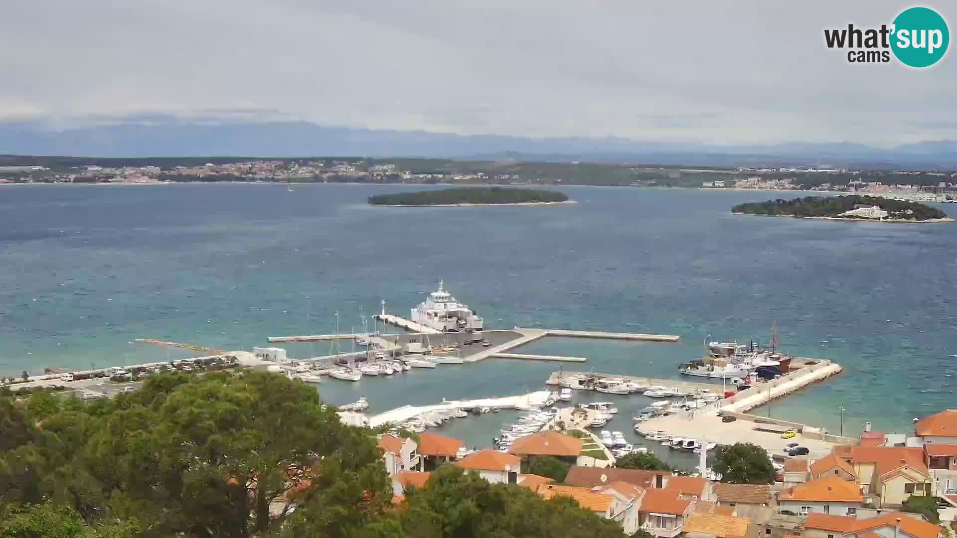 Tkon – Kalvaria – view of Pašman channel