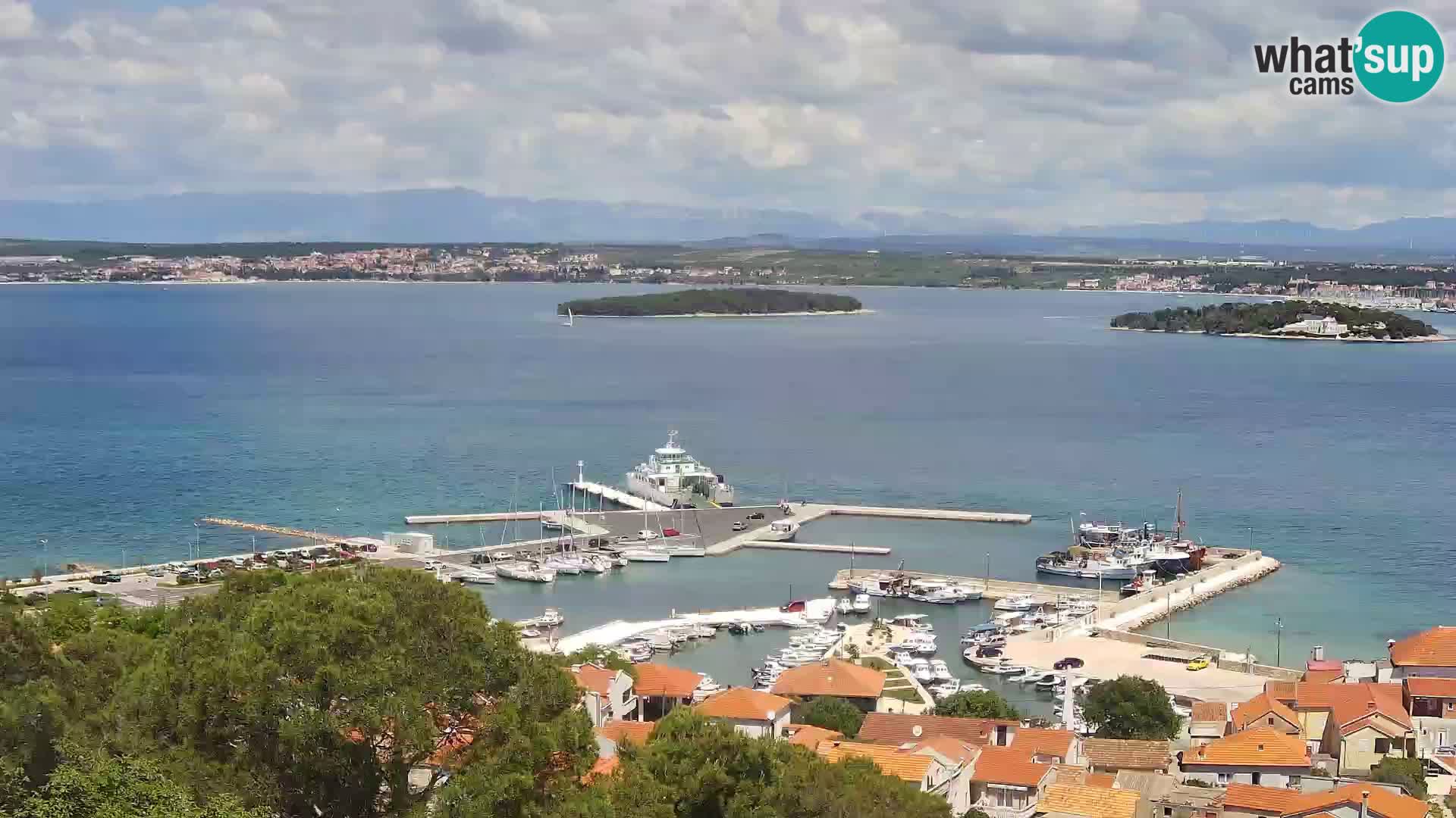 Tkon – Kalvaria – view of Pašman channel