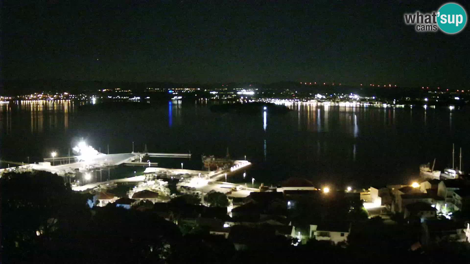 Tkon – Kalvaria – Blick auf Pašman Kanal