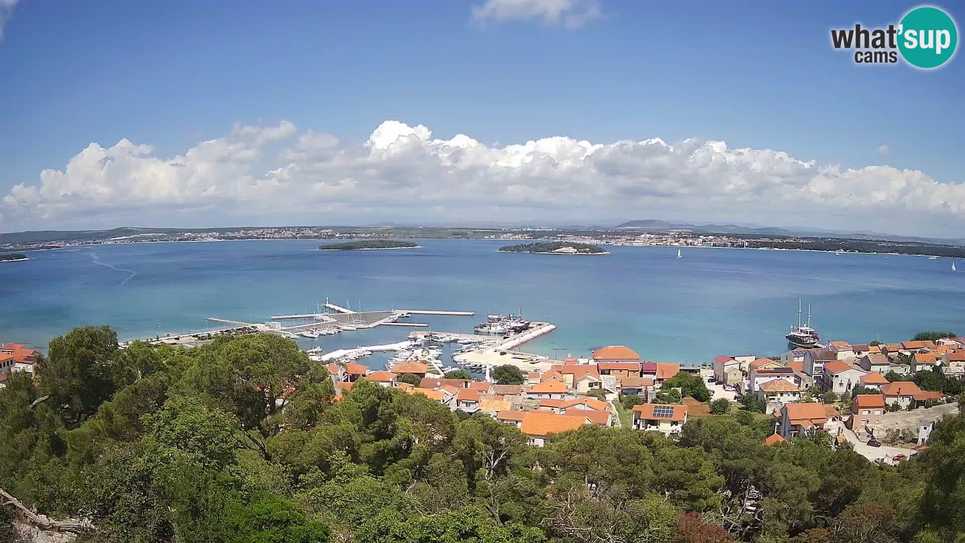 Tkon – Kalvaria – vista del canal de Pašman