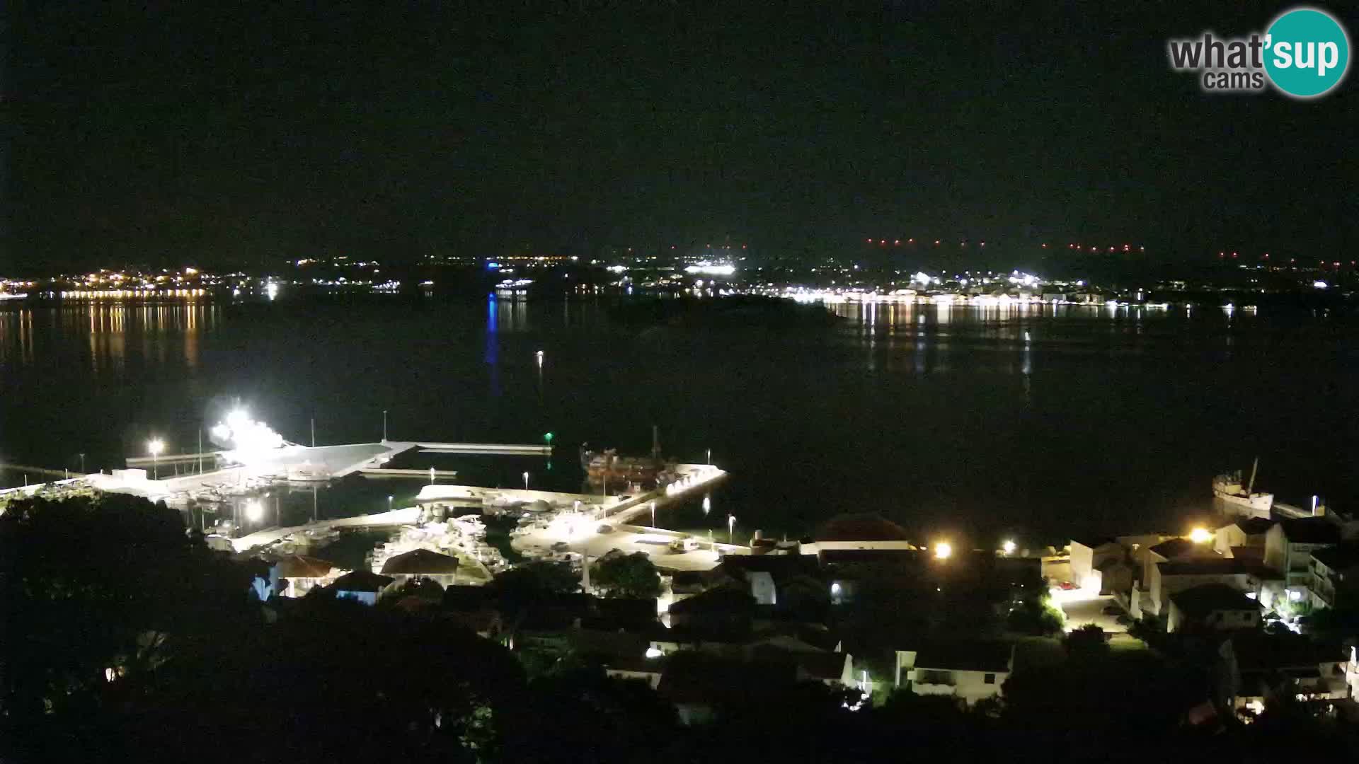 Tkon – Kalvaria – panorama del canale di Pašman