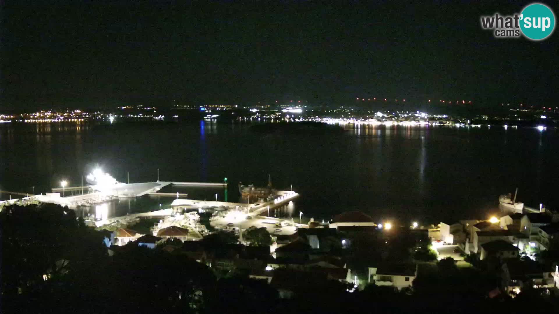 Tkon – Kalvarija – pogled na Pašmanski kanal