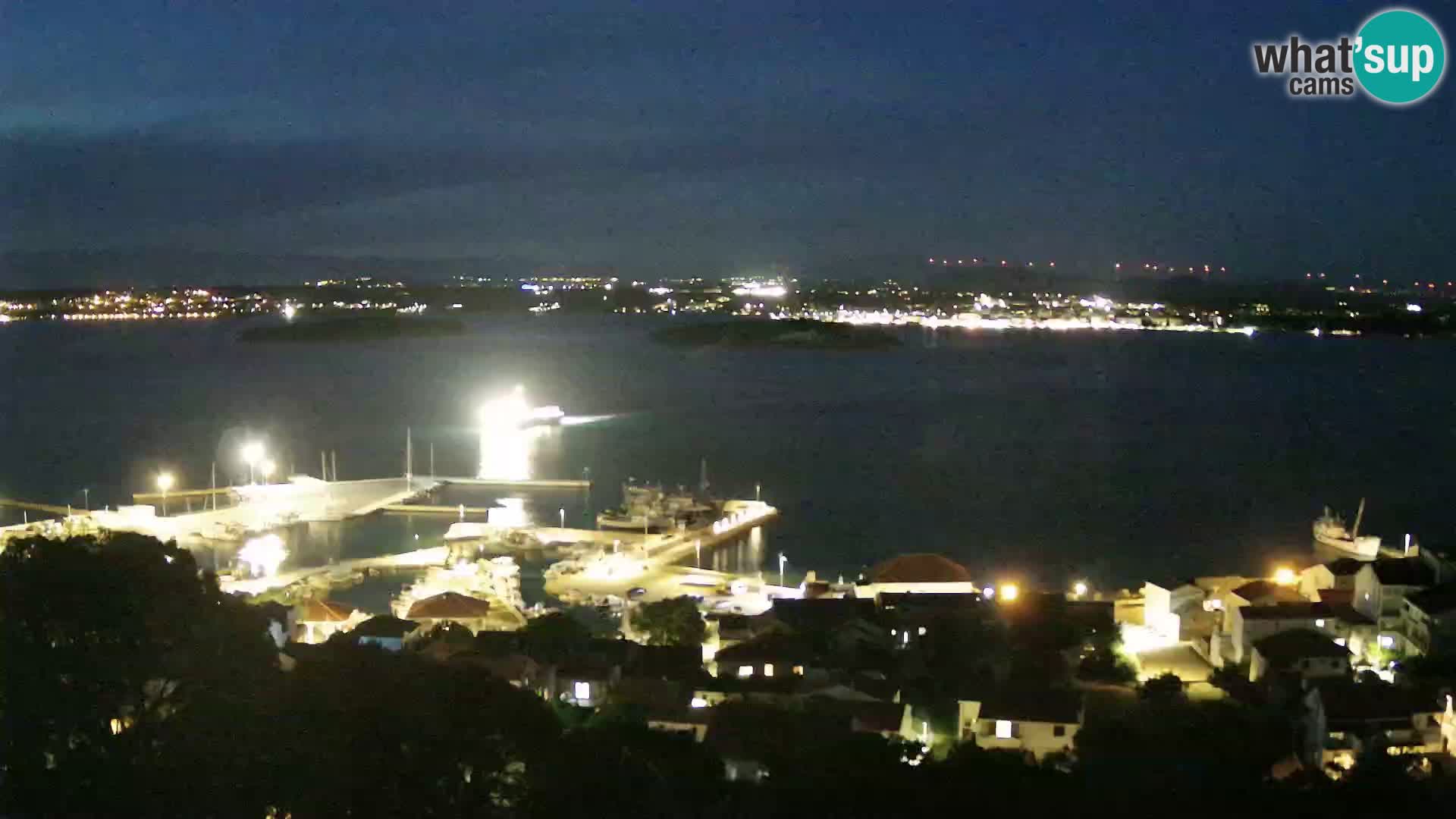 Tkon – Kalvaria – panorama del canale di Pašman