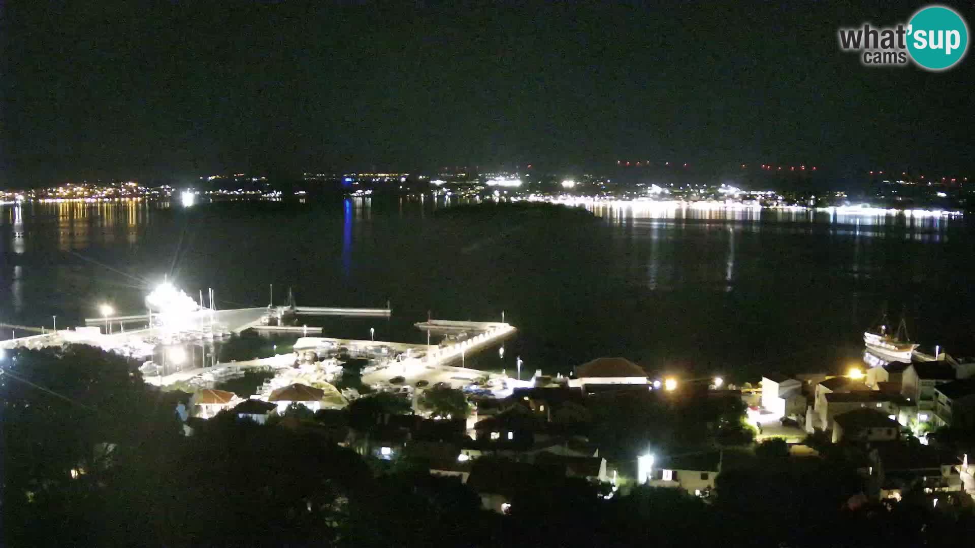 Tkon – Kalvarija – pogled na Pašmanski kanal
