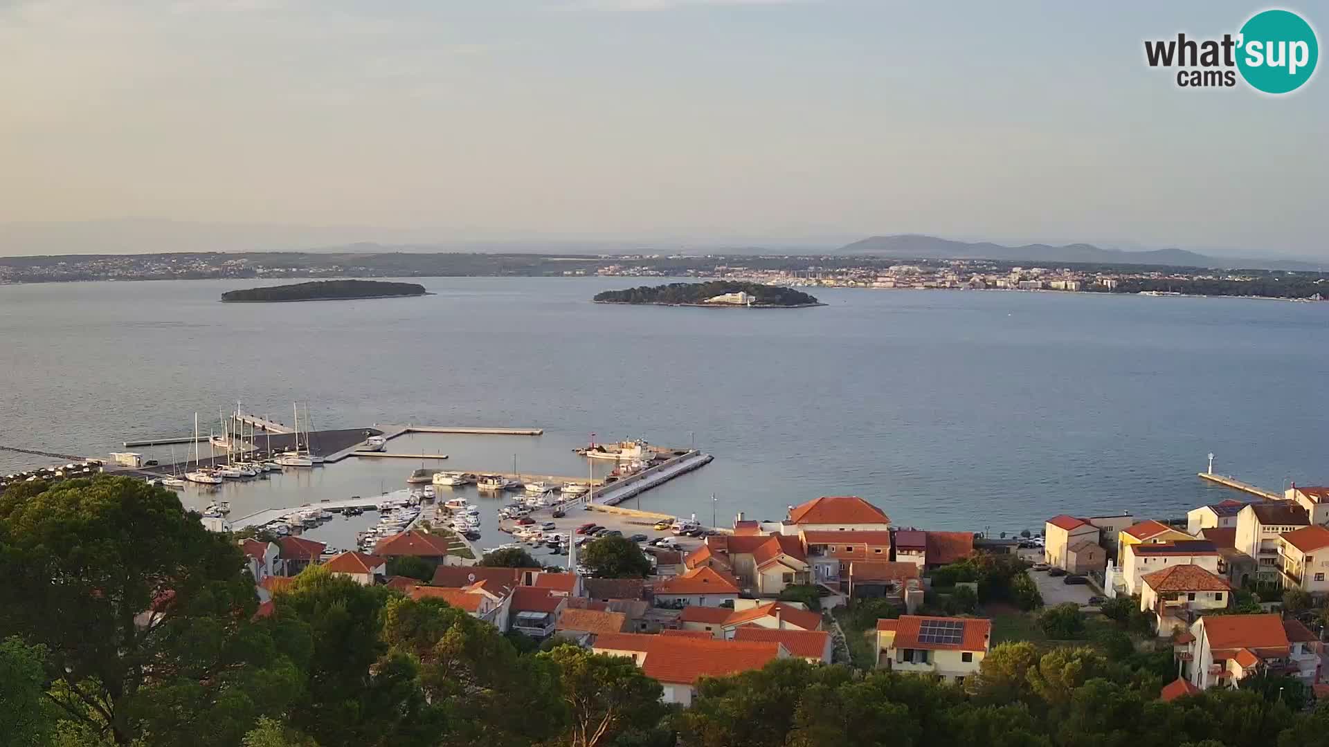 Tkon – Kalvaria – view of Pašman channel
