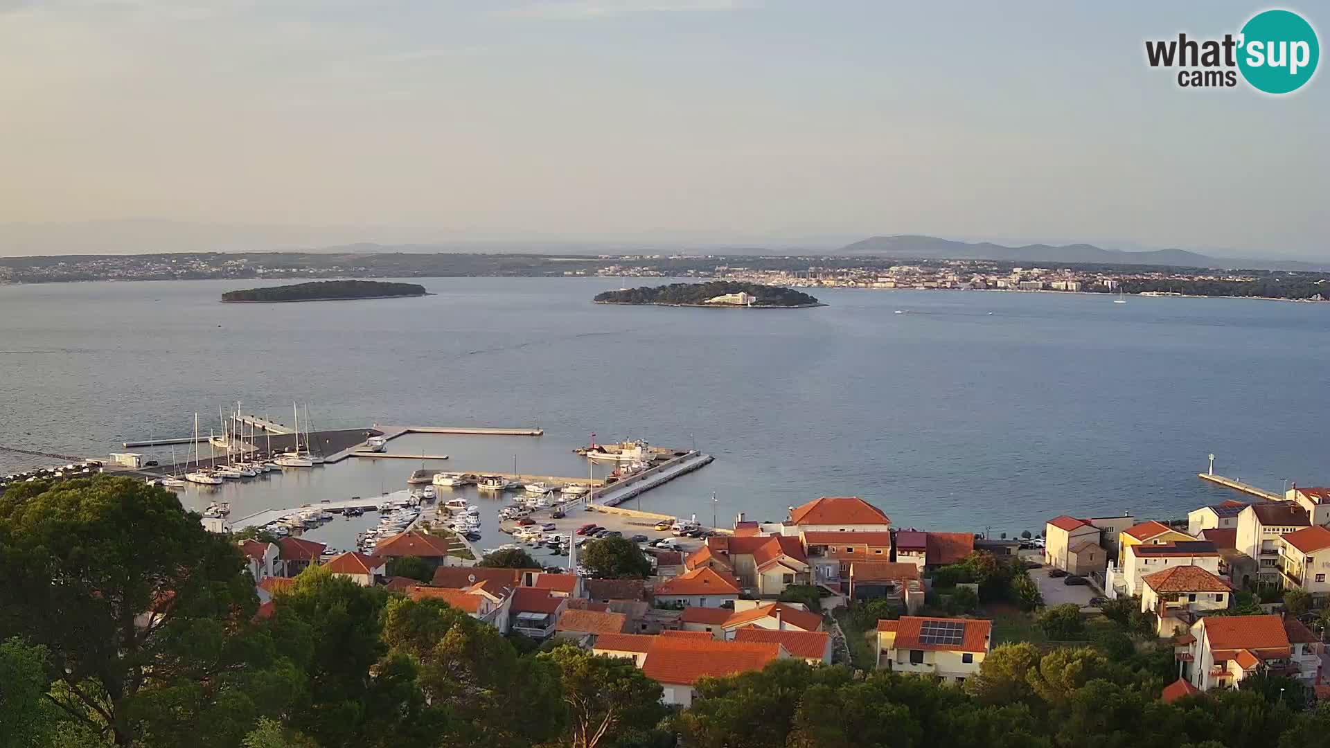 Tkon – Kalvaria – view of Pašman channel