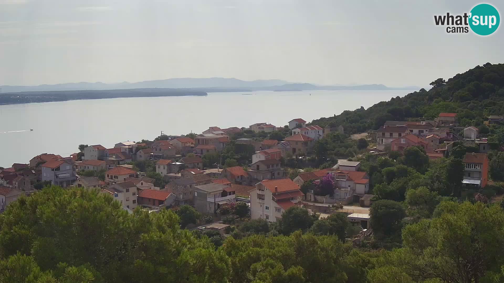 Tkon – Kalvaria – view of Pašman channel
