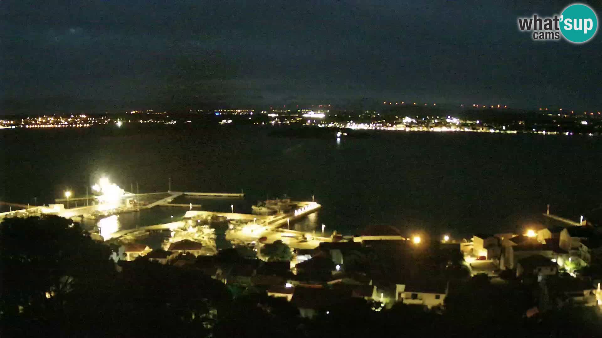Tkon – Kalvaria – panorama del canale di Pašman