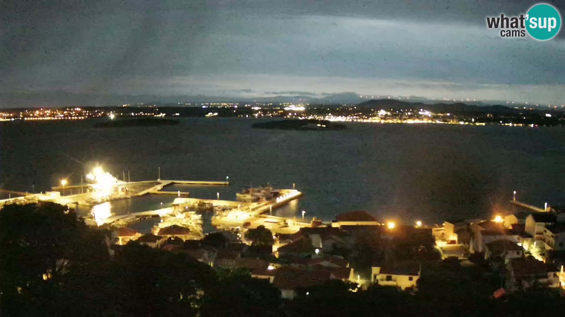 Tkon – Kalvarija – vue sur le canal Pašman