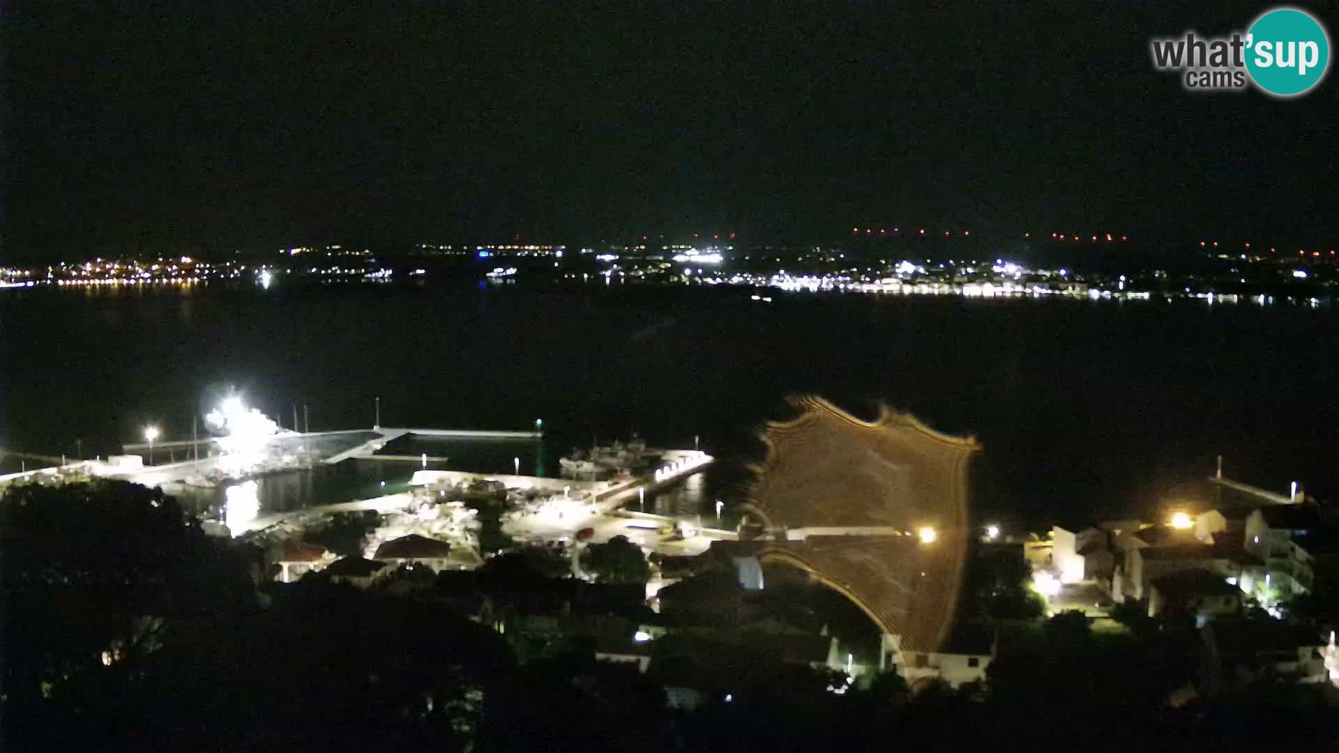 Tkon – Kalvaria – Blick auf Pašman Kanal
