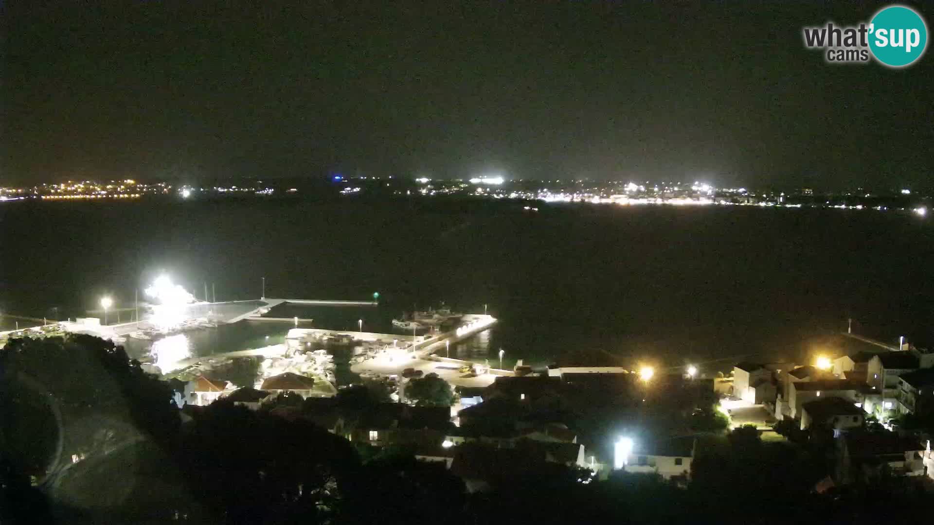 Tkon – Kalvaria – panorama del canale di Pašman