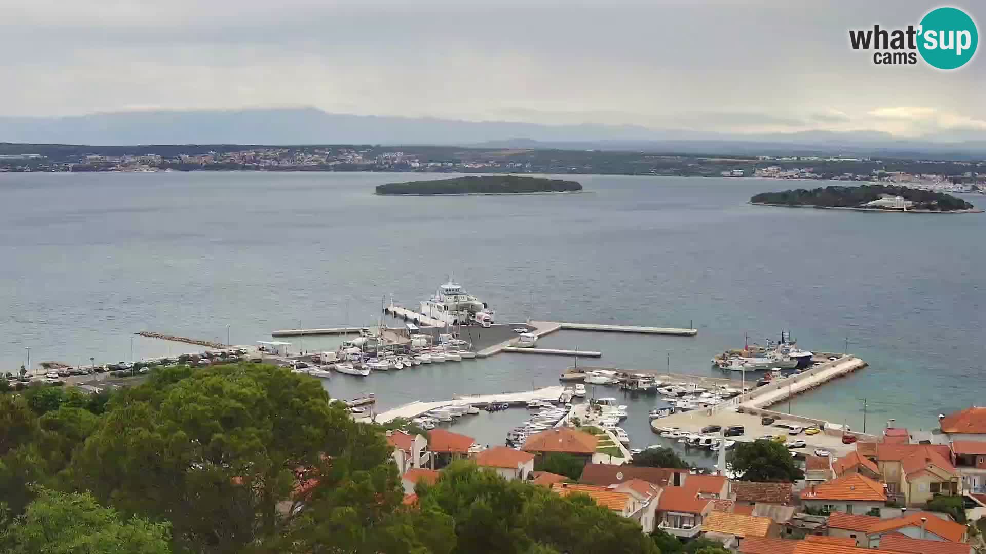 Tkon – Kalvaria – view of Pašman channel