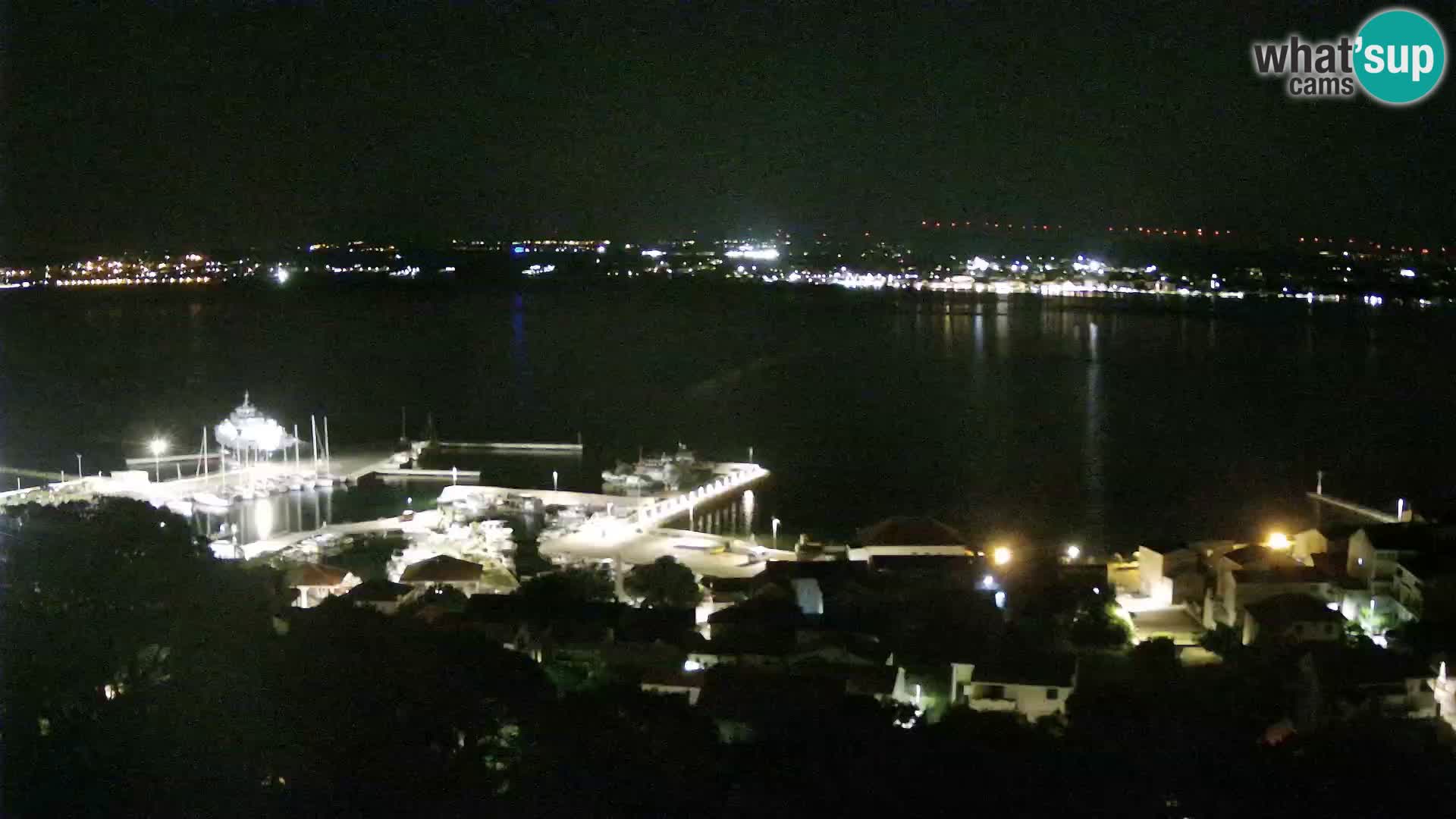 Tkon – Kalvaria – Blick auf Pašman Kanal