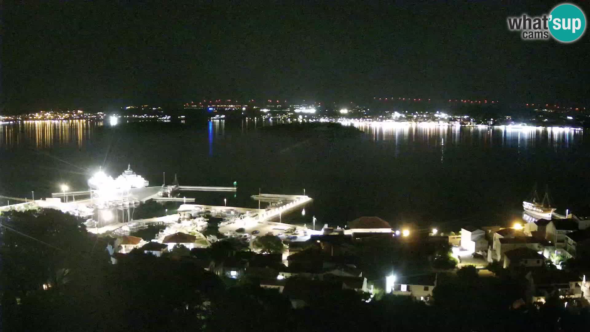 Tkon – Kalvaria – Blick auf Pašman Kanal