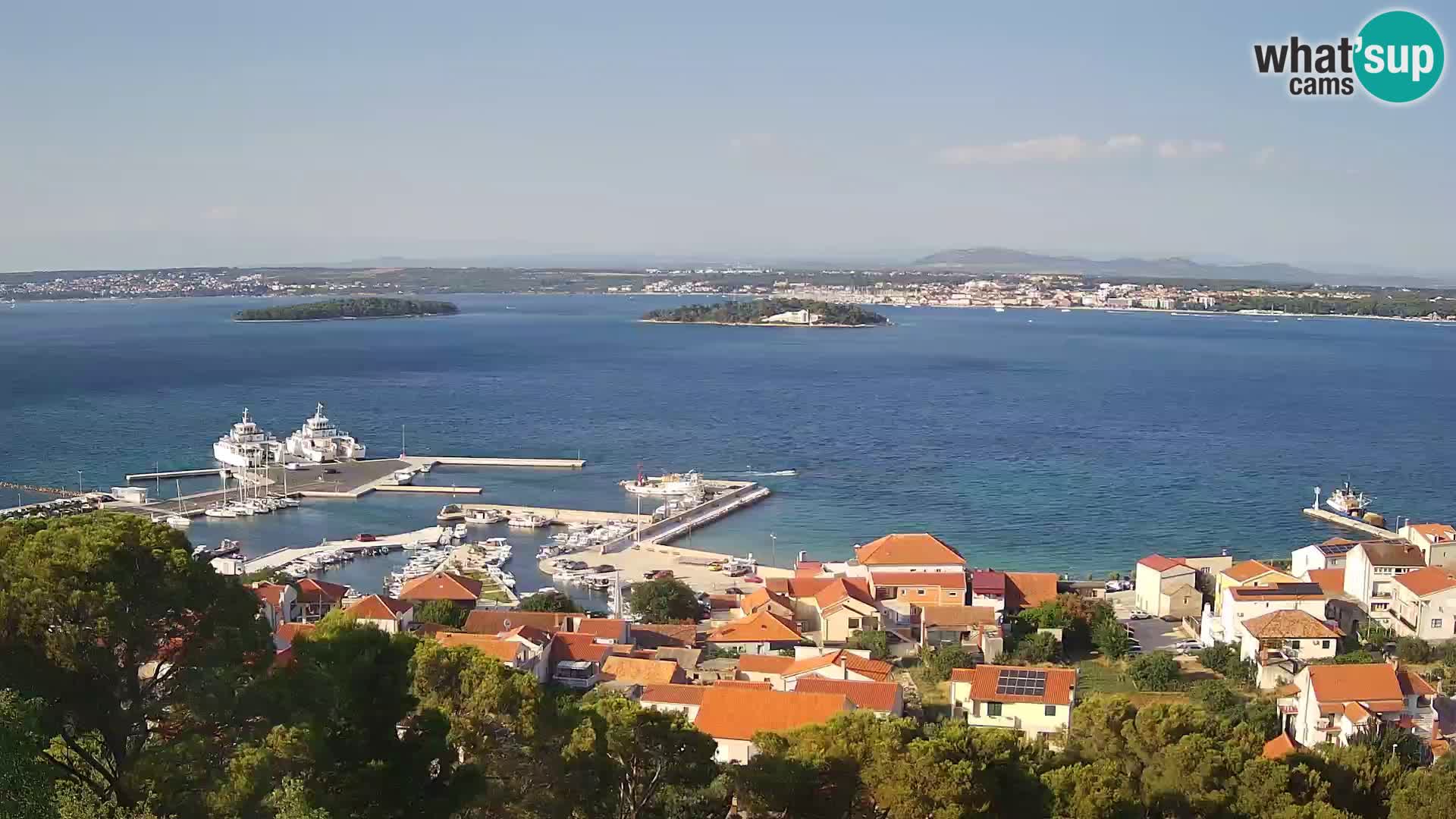 Tkon – Kalvaria – view of Pašman channel