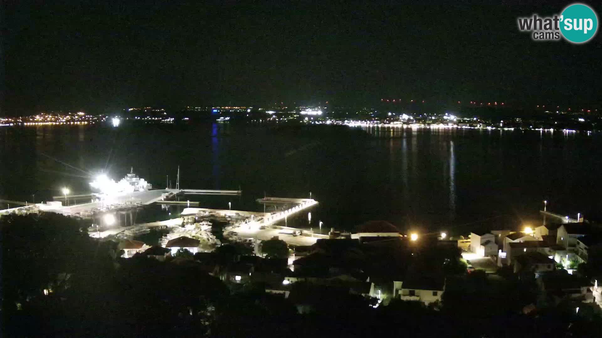 Tkon – Kalvaria – Blick auf Pašman Kanal