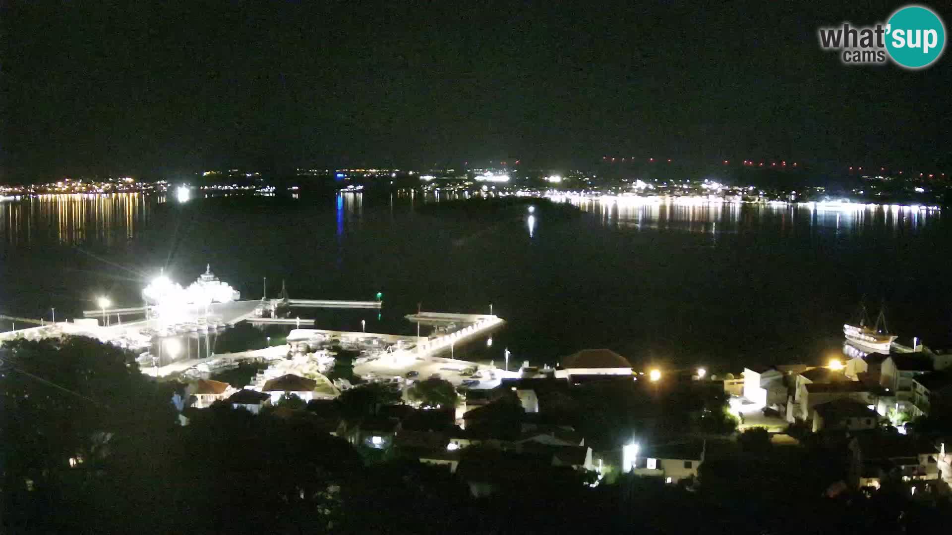 Tkon – Kalvarija – pogled na Pašmanski kanal