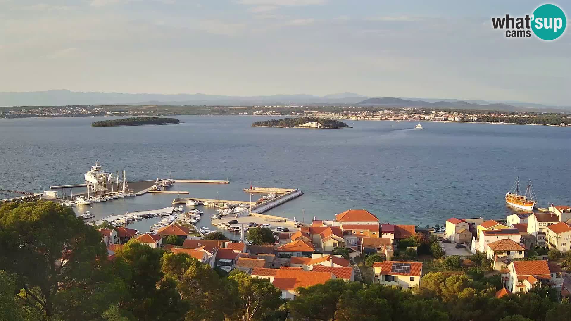 Tkon – Kalvaria – view of Pašman channel