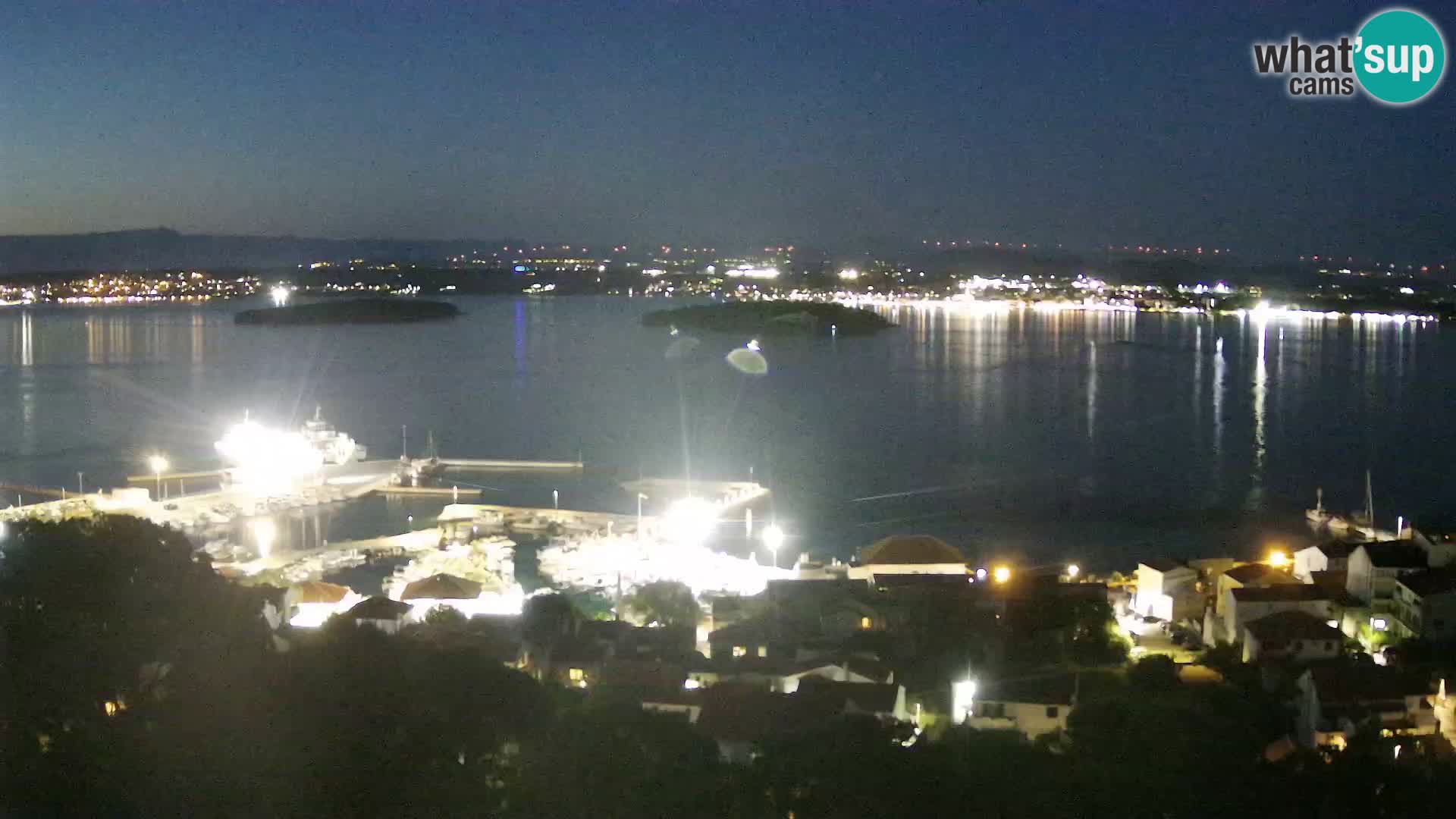 Tkon – Kalvaria – panorama del canale di Pašman