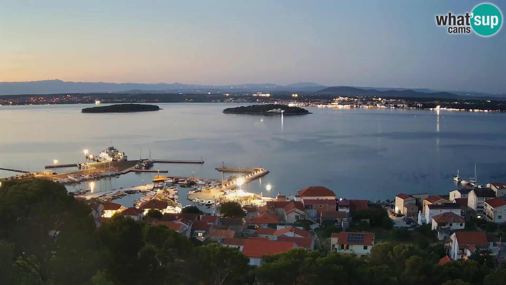 Tkon – Kalvaria – view of Pašman channel