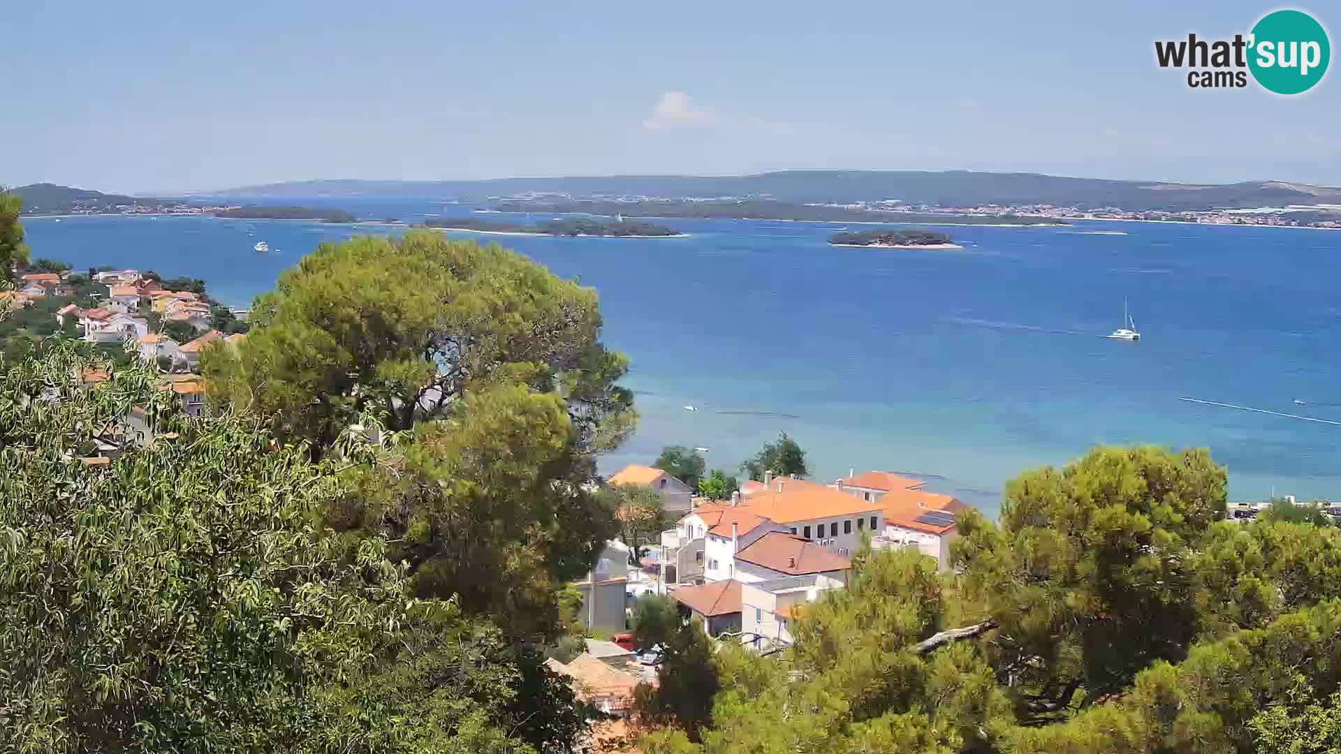 Tkon – Kalvaria – Blick auf Pašman Kanal