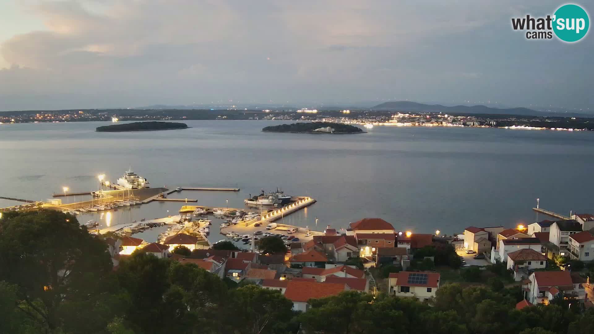 Tkon – Kalvaria – vista del canal de Pašman