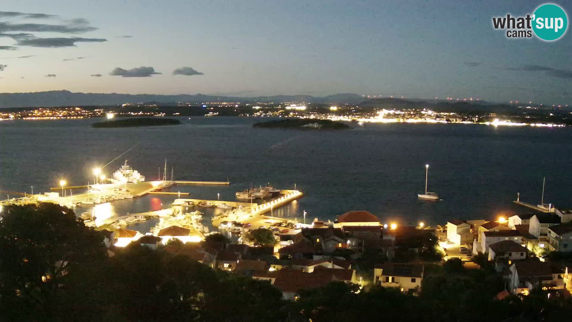 Tkon – Kalvaria – view of Pašman channel