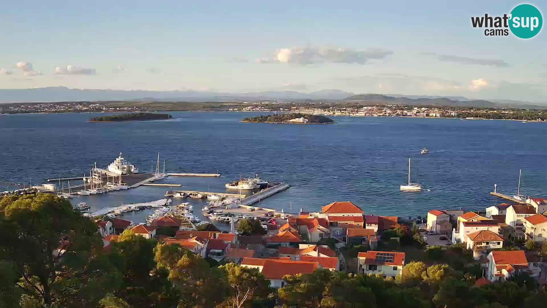 Tkon – Kalvaria – view of Pašman channel