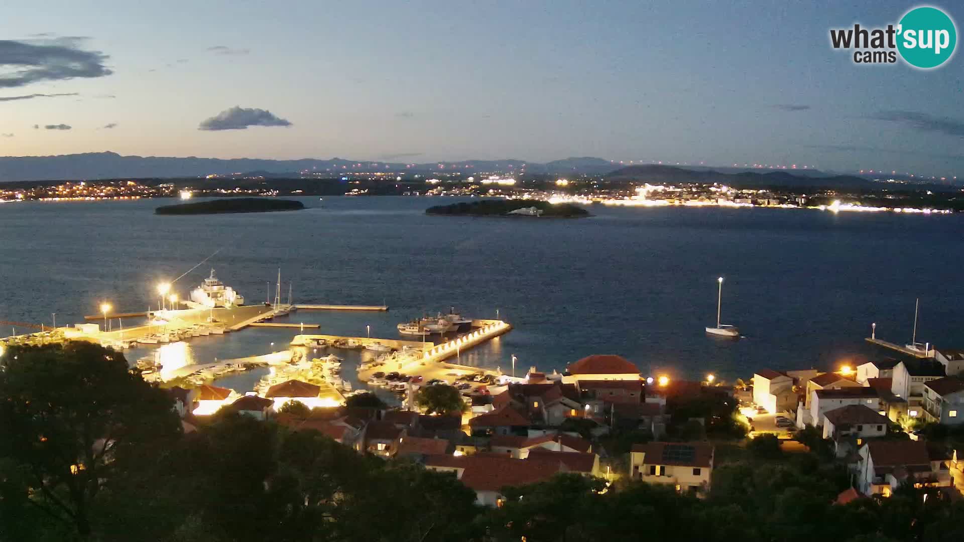 Tkon – Kalvaria – vista del canal de Pašman