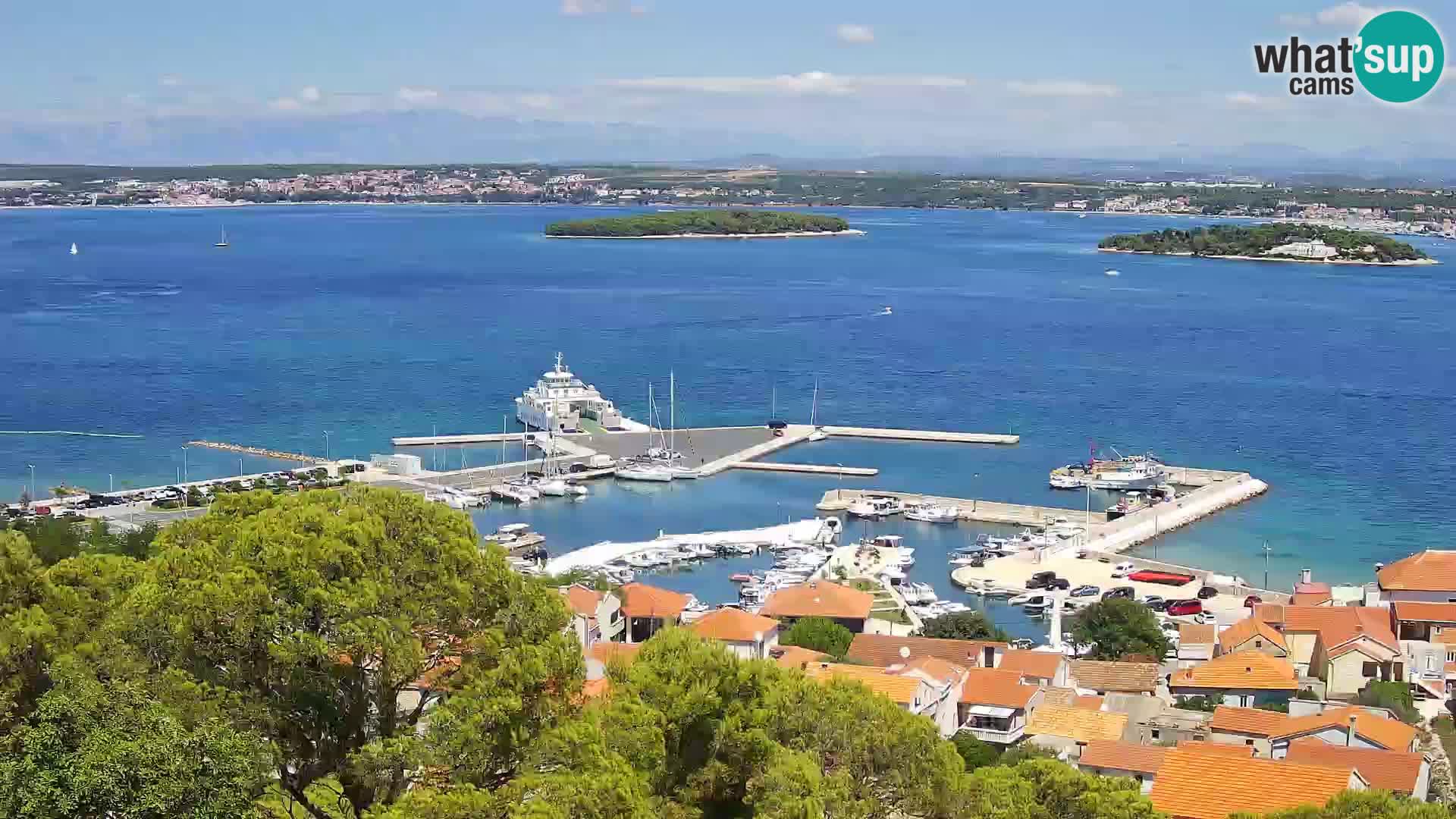 Tkon – Kalvaria – vista del canal de Pašman