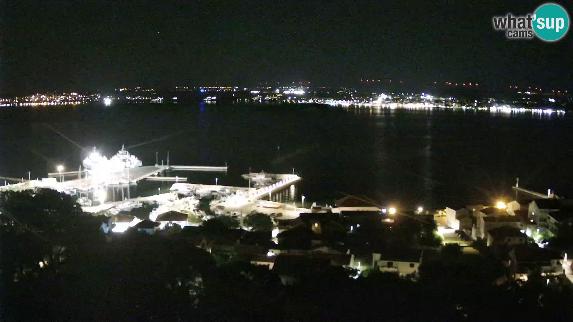 Tkon – Kalvaria – Blick auf Pašman Kanal