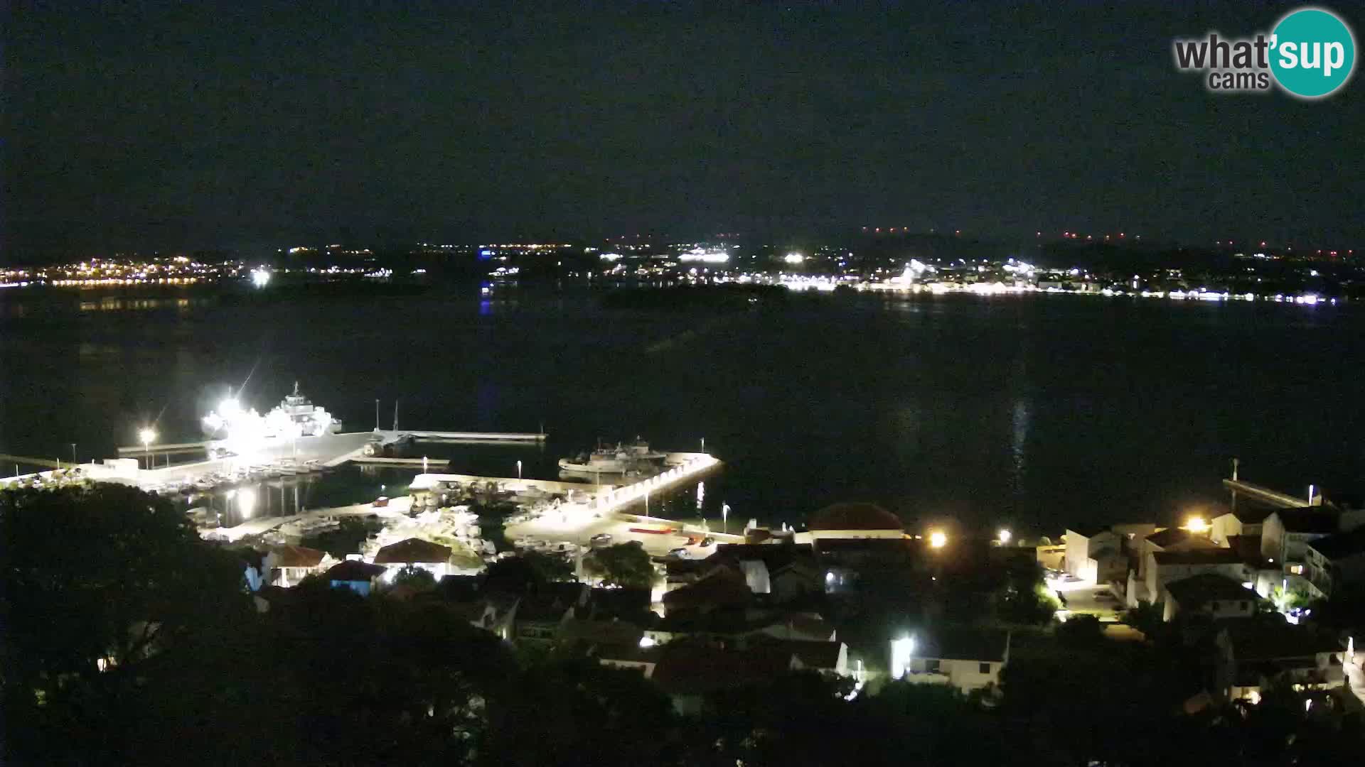 Tkon – Kalvaria – vista del canal de Pašman
