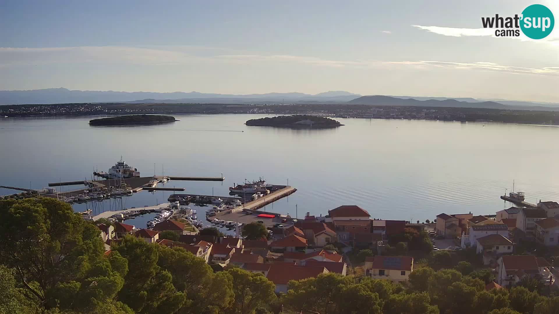 Tkon – Kalvaria – vista del canal de Pašman