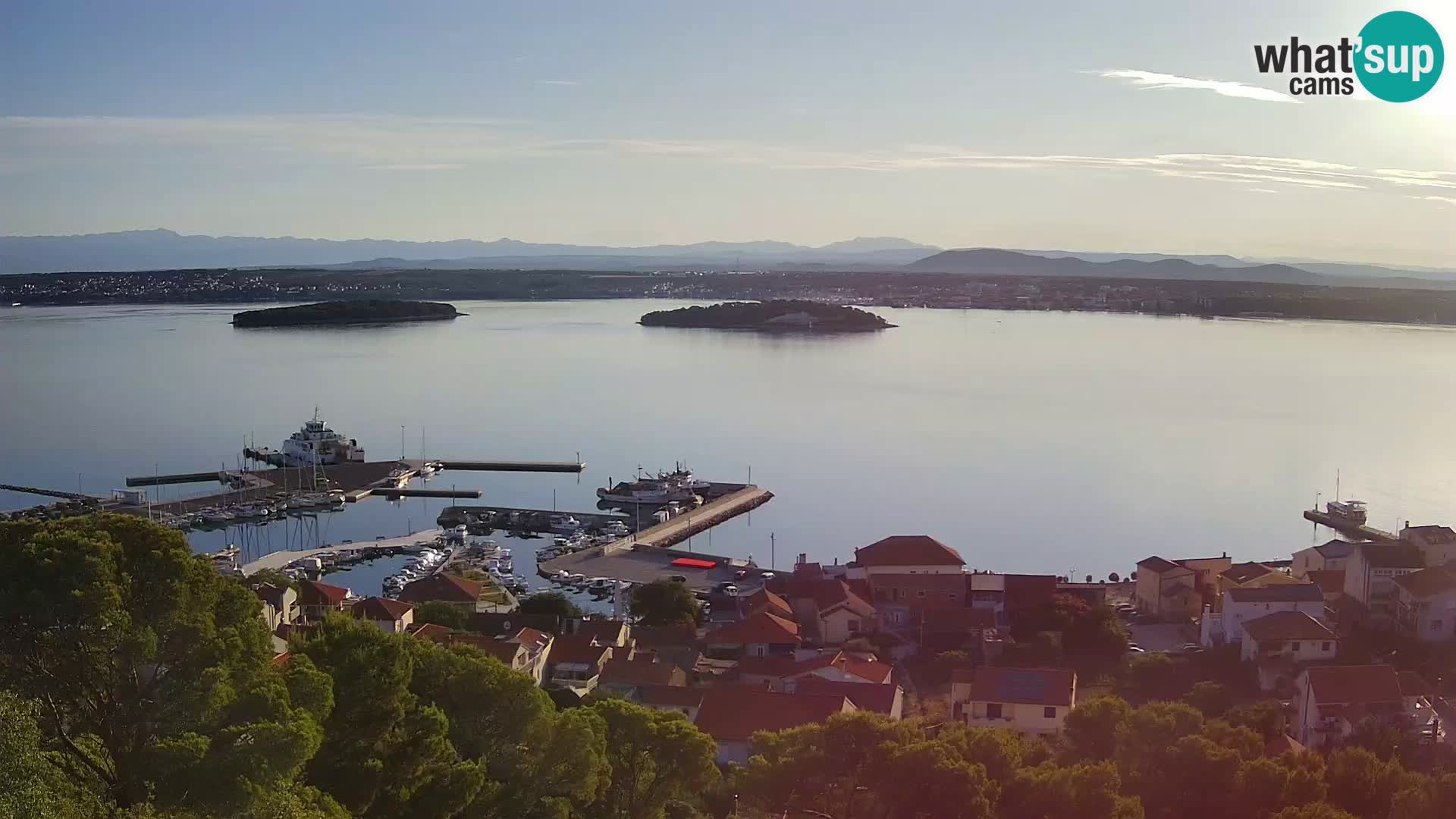 Tkon – Kalvaria – vista del canal de Pašman