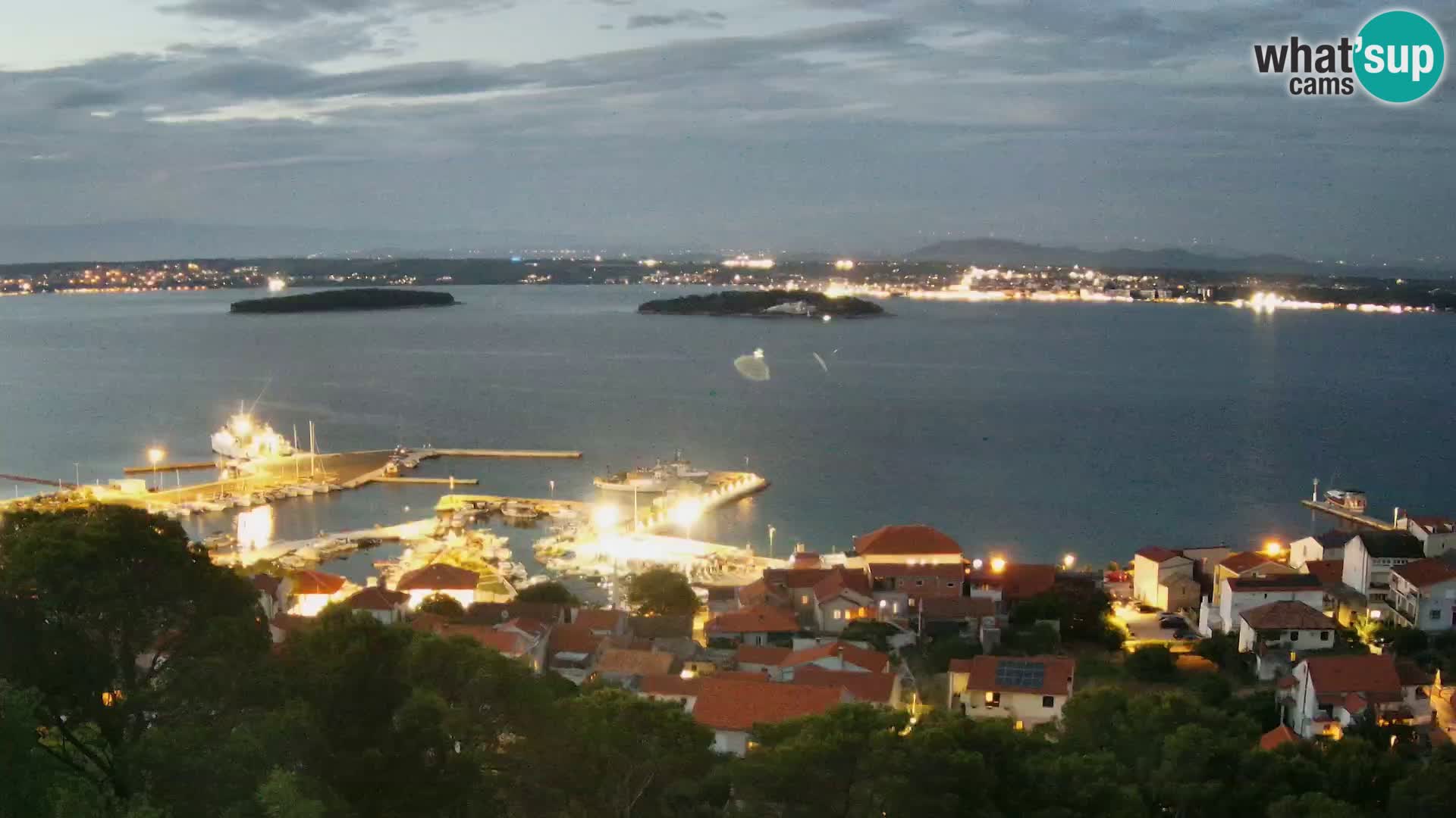 Tkon – Kalvaria – vista del canal de Pašman