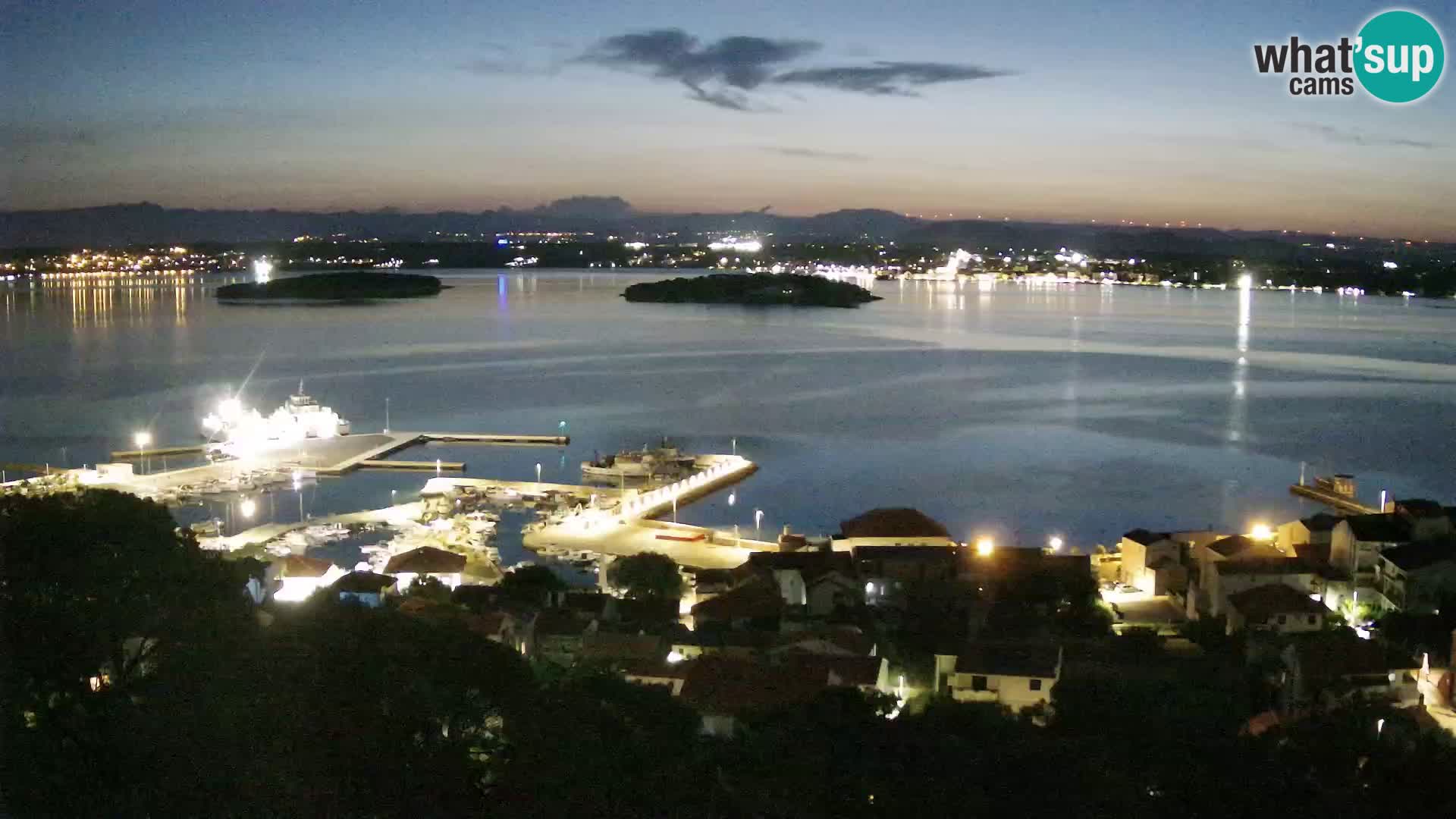Tkon – Kalvaria – view of Pašman channel