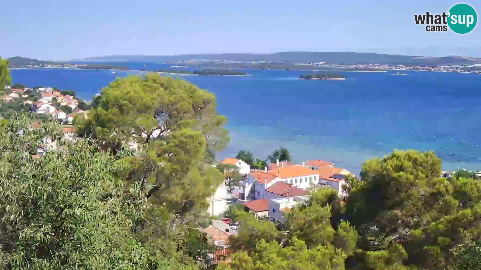 Tkon – Kalvarija – vue sur le canal Pašman