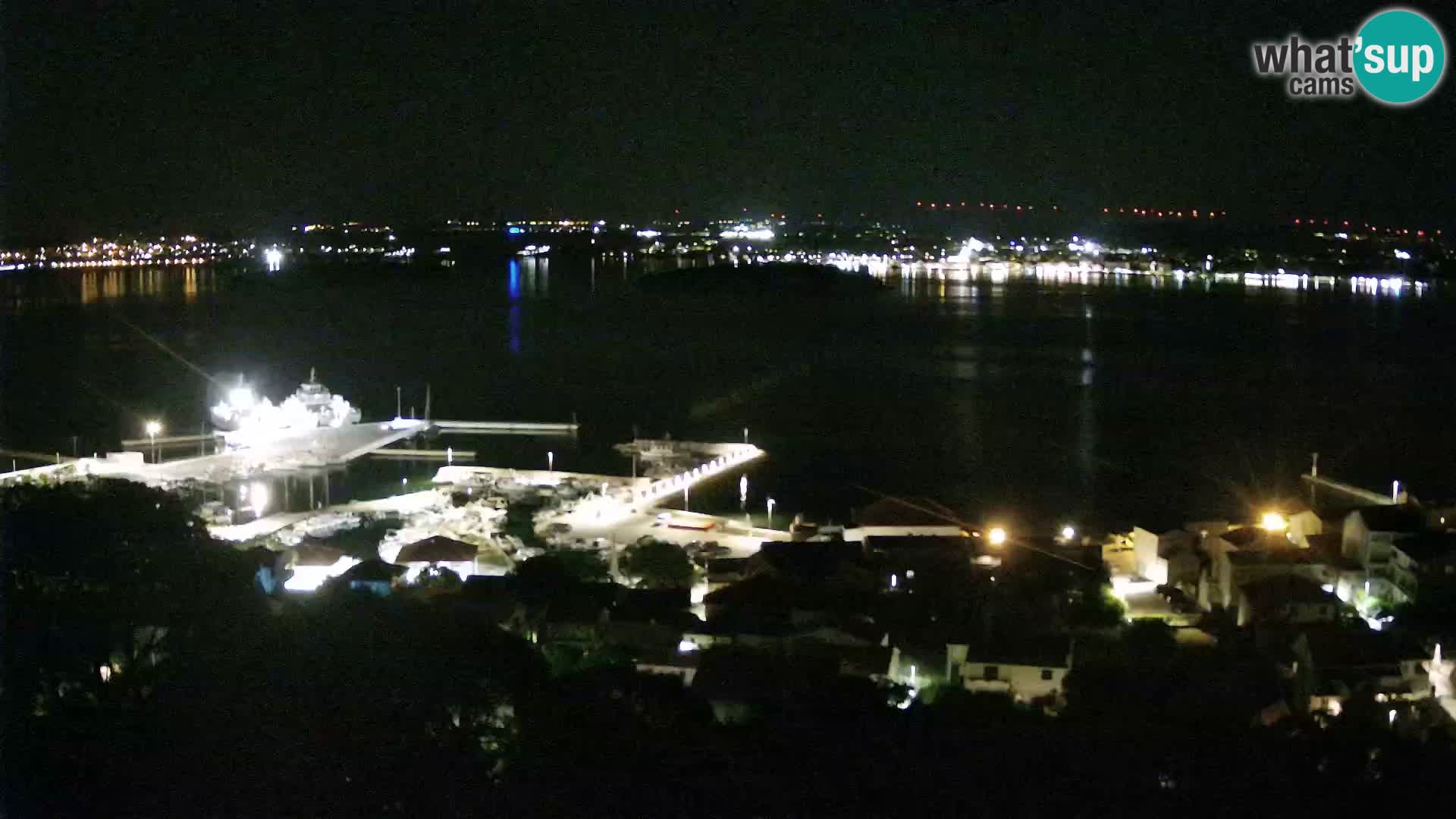Tkon – Kalvaria – view of Pašman channel