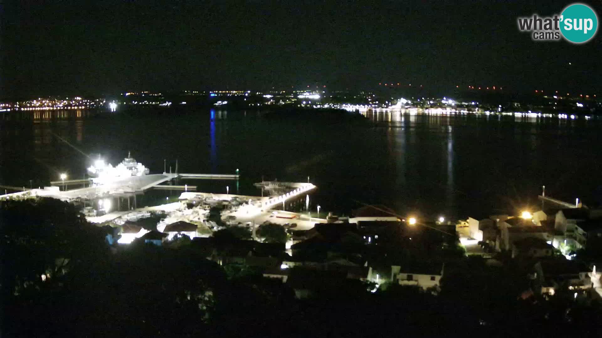 Tkon – Kalvaria – panorama del canale di Pašman