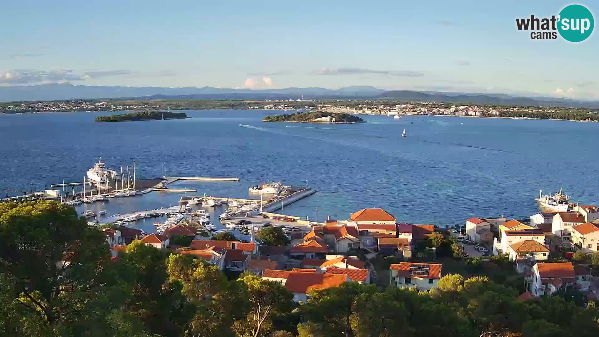 Tkon – Kalvaria – vista del canal de Pašman