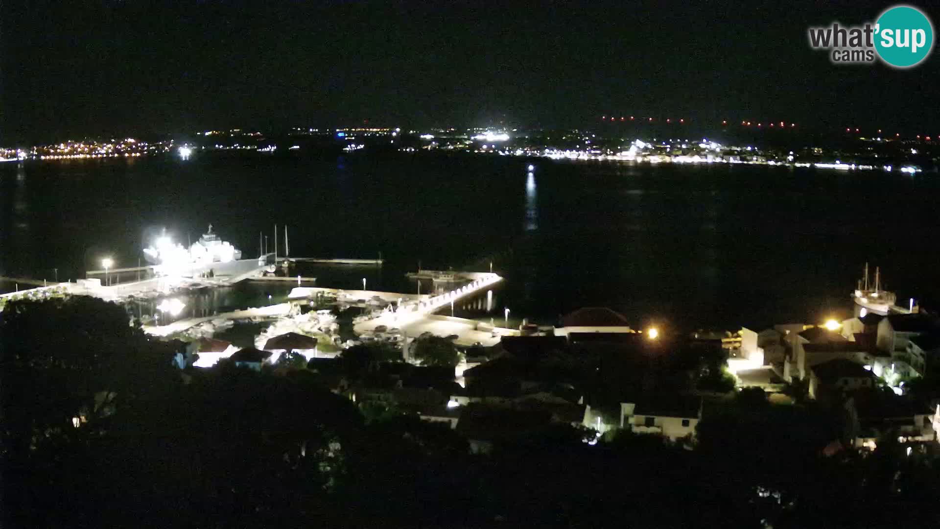 Tkon – Kalvarija – vue sur le canal Pašman