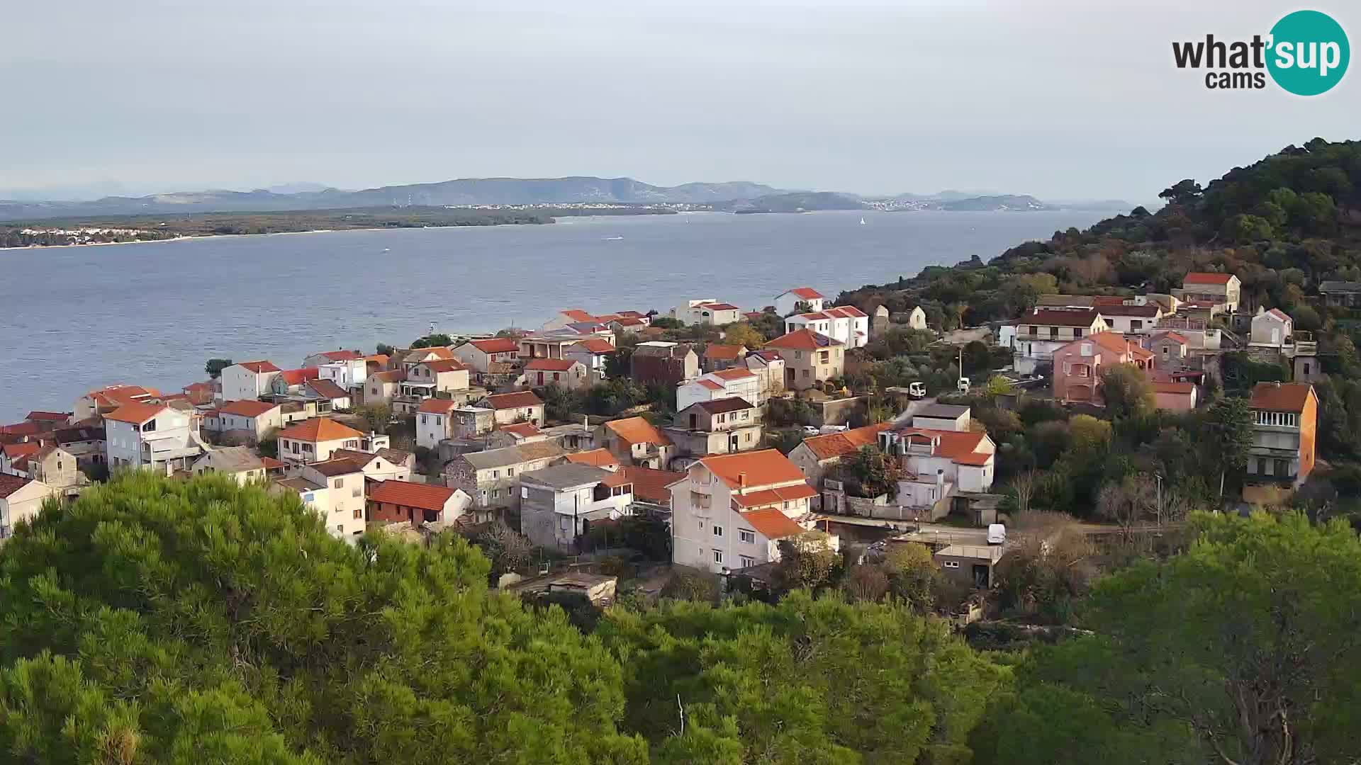 Tkon – Kalvaria – vista del canal de Pašman