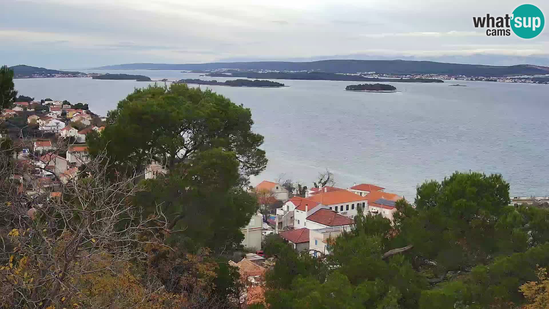 Tkon – Kalvaria – view of Pašman channel
