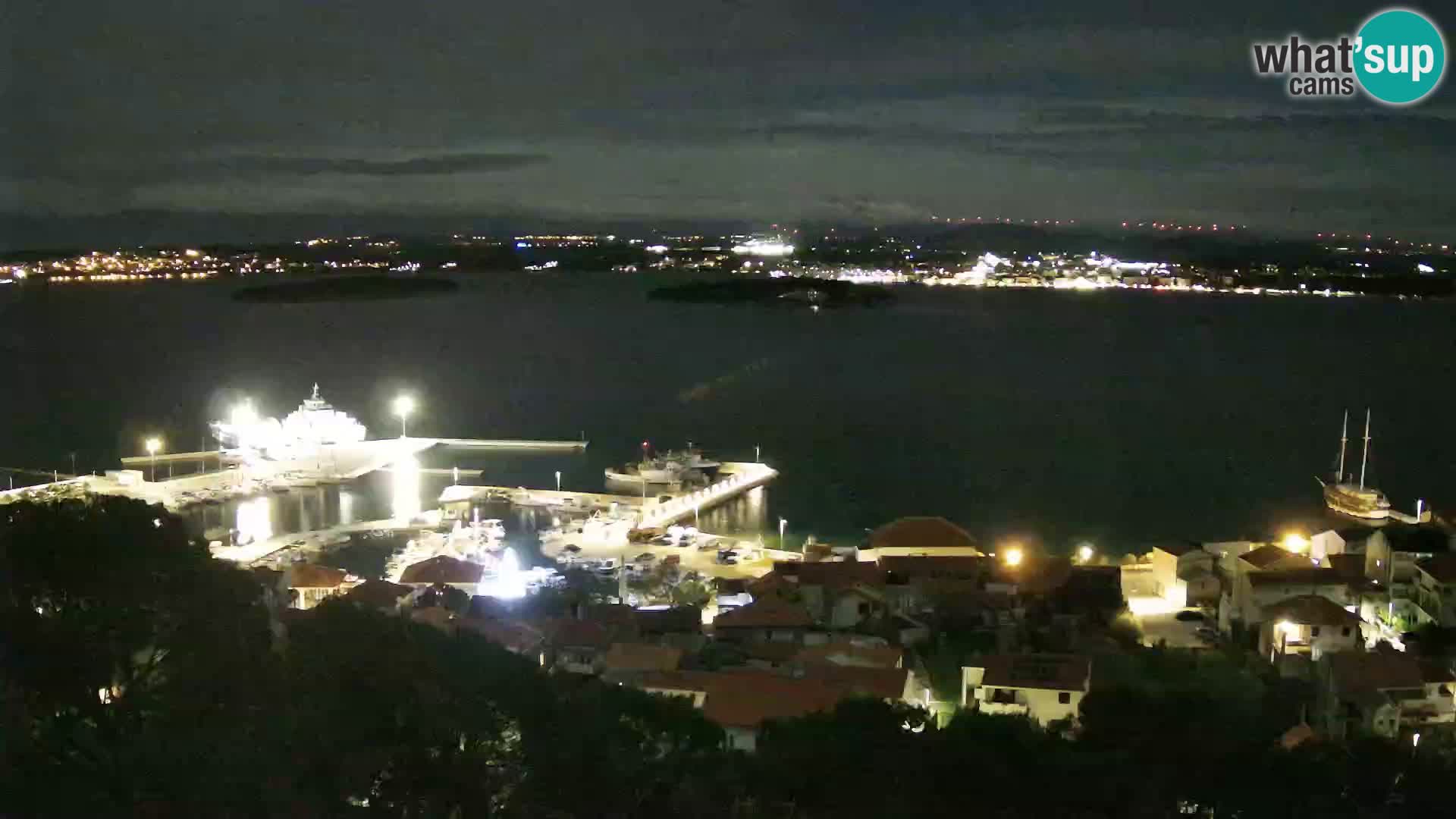 Tkon – Kalvaria – panorama del canale di Pašman