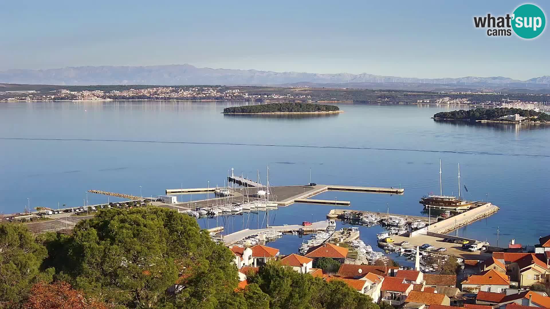 Tkon – Kalvaria – vista del canal de Pašman