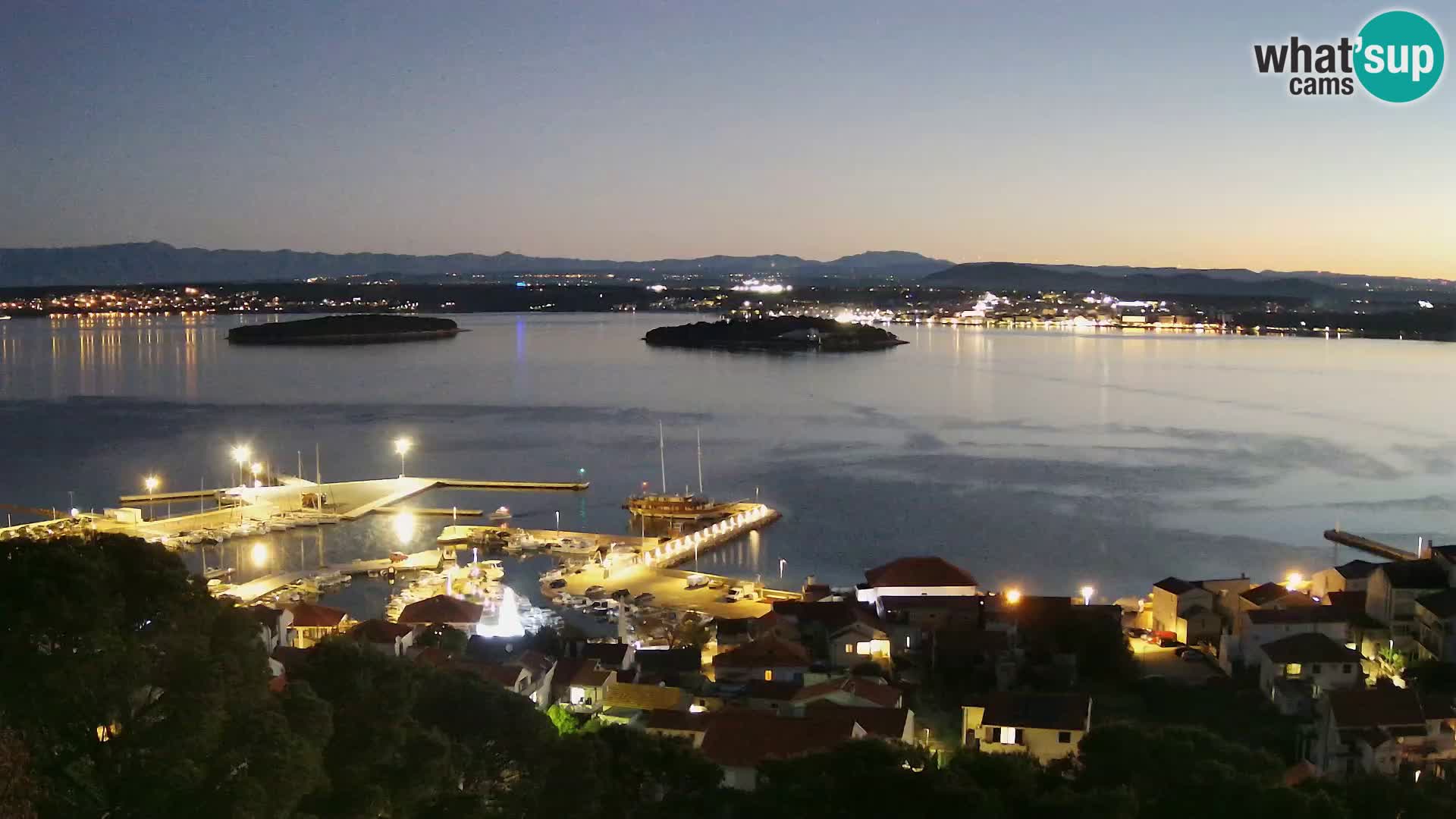 Tkon – Kalvaria – vista del canal de Pašman